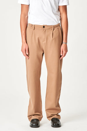 Suit Pants Loose - Khaki