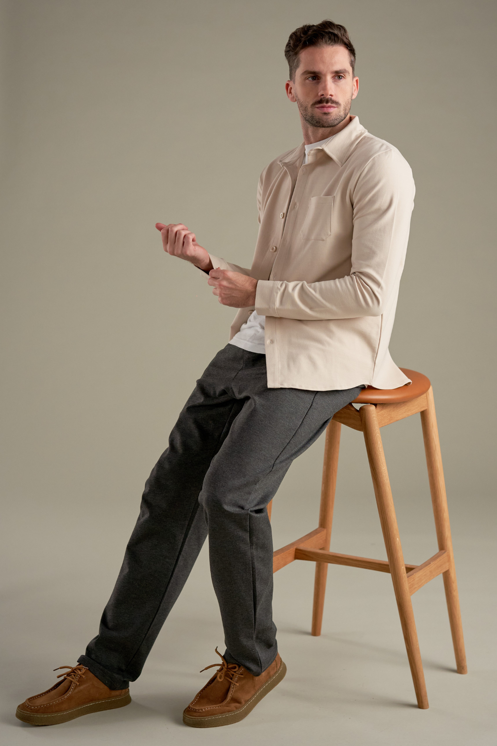 Performance Μπλούζα - Μπεζ