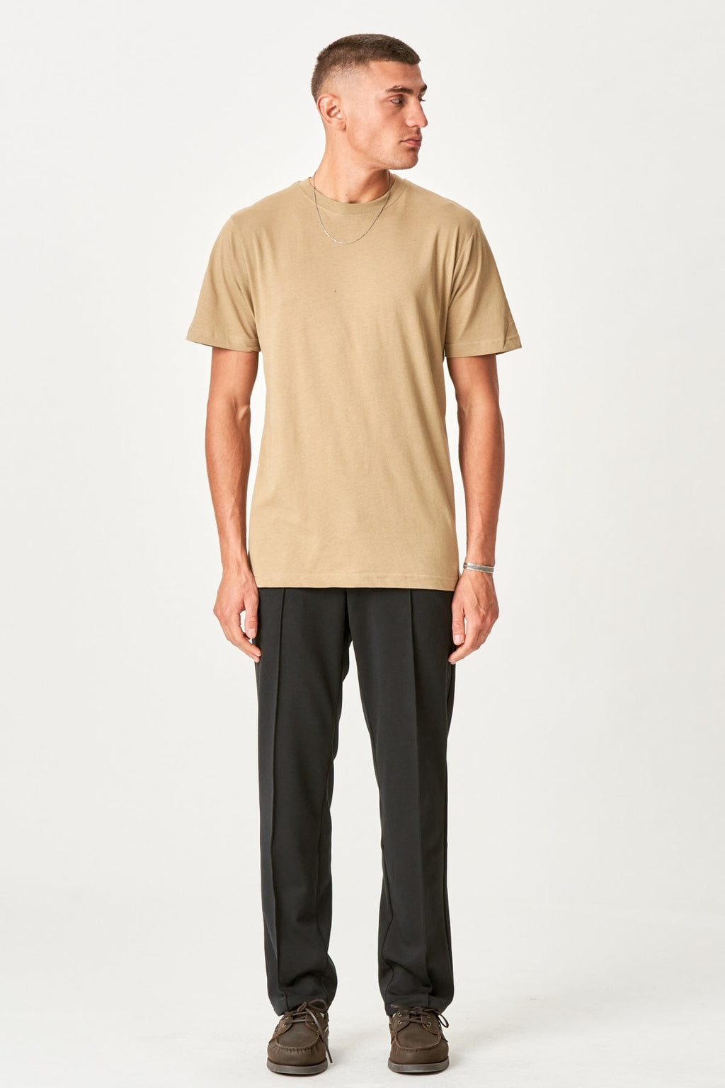 Oversized T-shirt - Sand