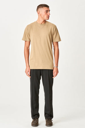 Oversized T-shirt - Sand