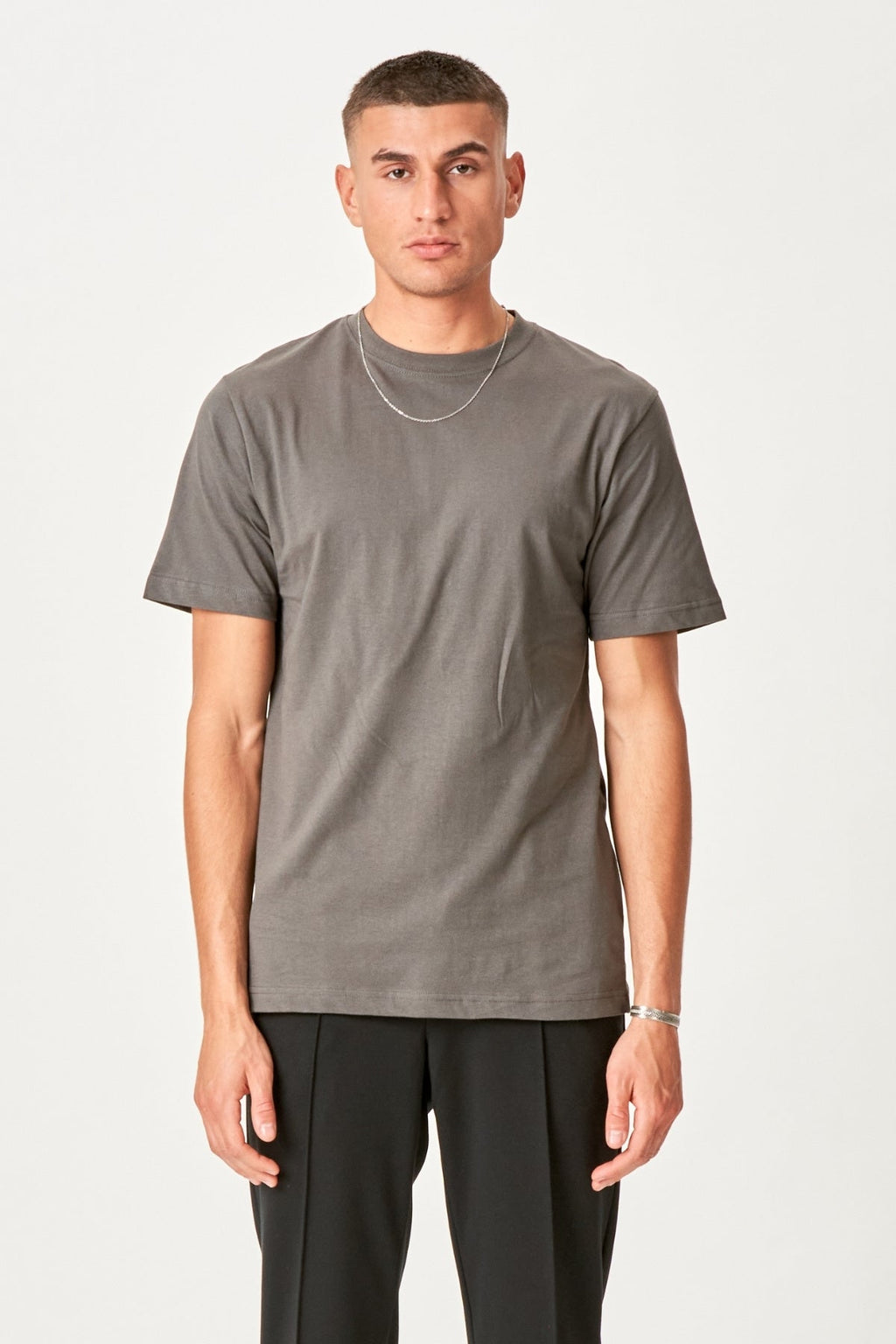 Oversized T-shirt - Steel Gray