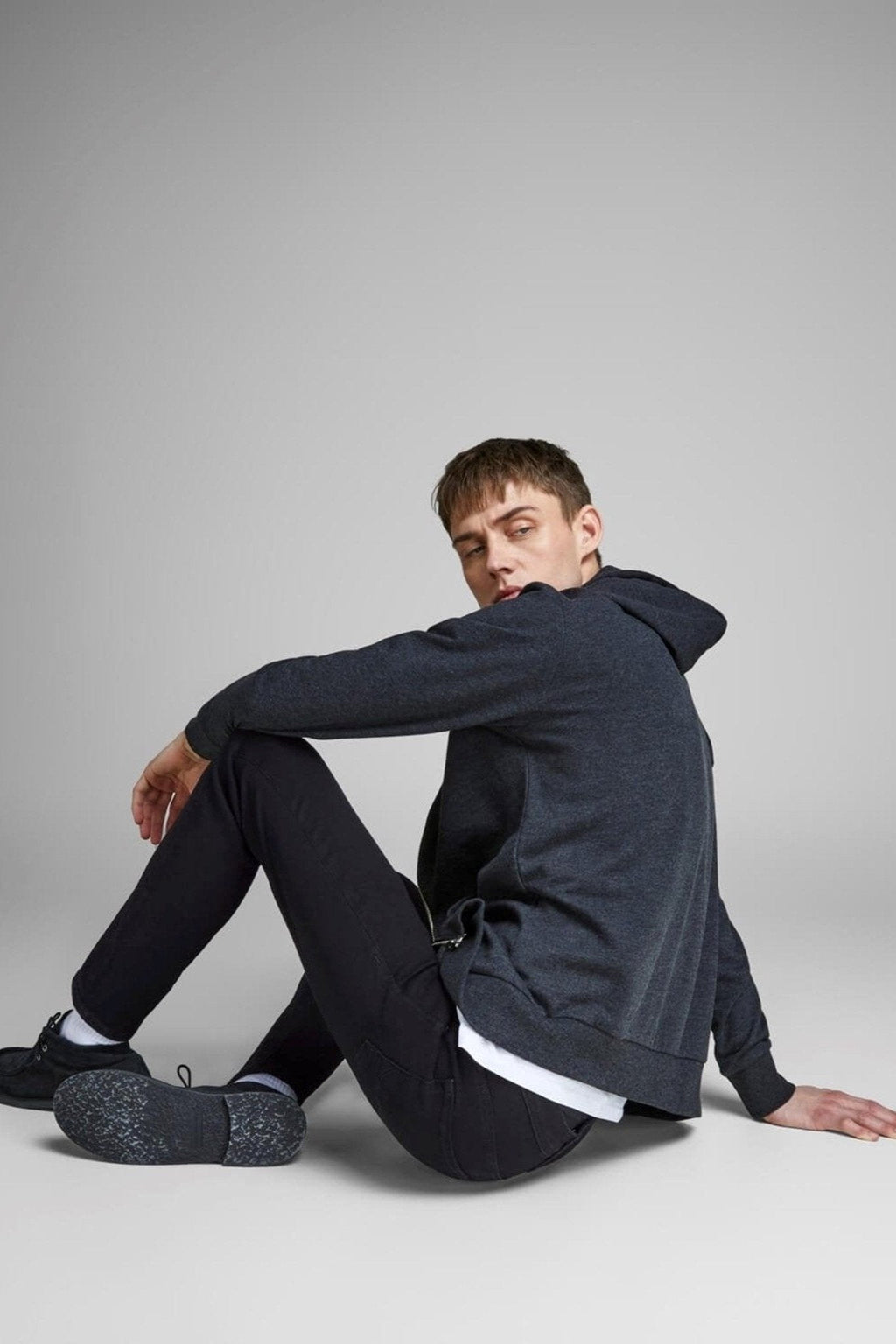 Glenn Stretch Jeans - Μαύρο (λεπτή εφαρμογή)