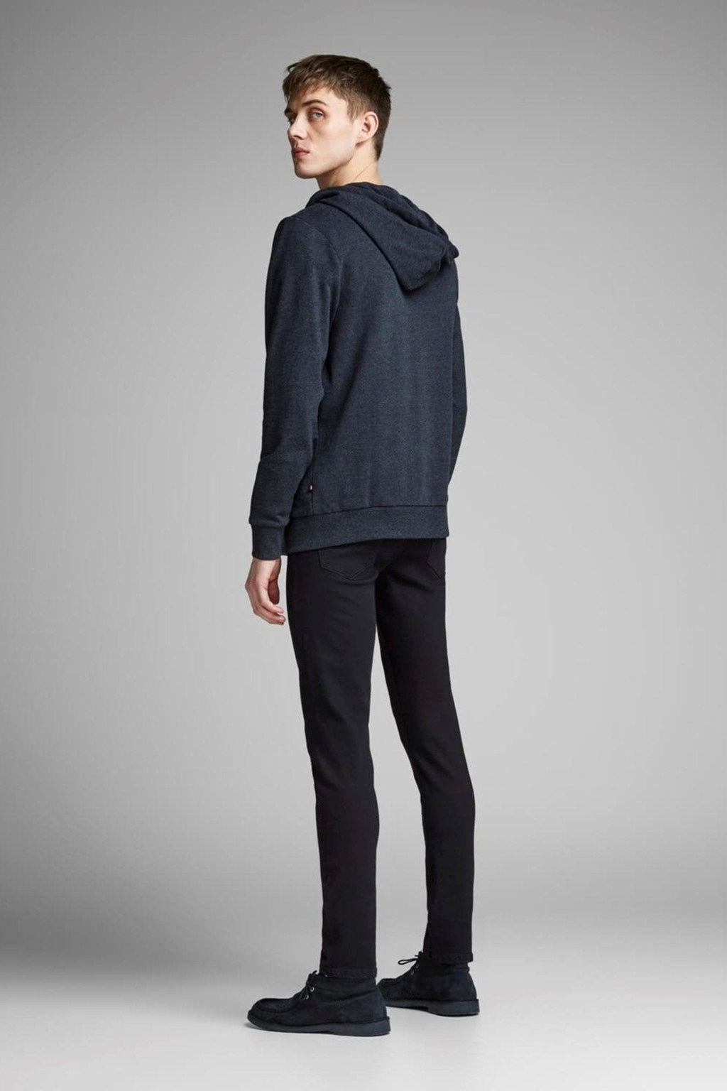 Glenn Stretch Jeans - Μαύρο (λεπτή εφαρμογή)