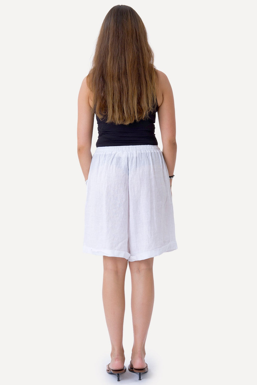 Λευκά είδη Shorts - Λευκό