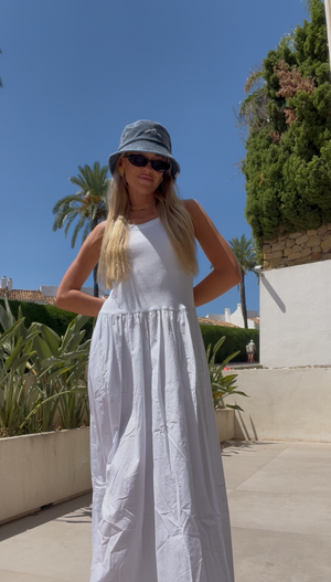 Hanna Dress - Λευκό