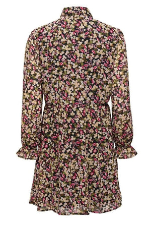 Φόρεμα με μακρύ μανίκι Ingrid - Brown