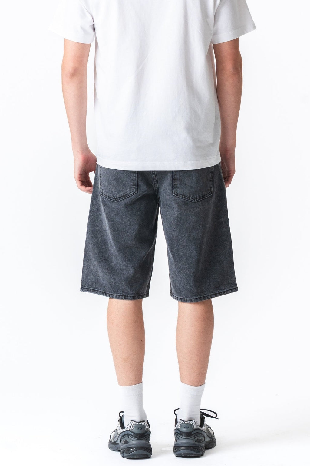 Τζην Shorts Χαλαρά - Μαύρο