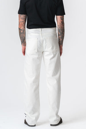 Noah Loose Fit Jeans - White Denim