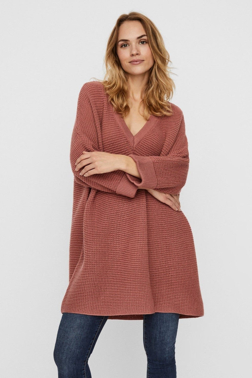 Το πουλόβερ Leanna Knit - Rosa
