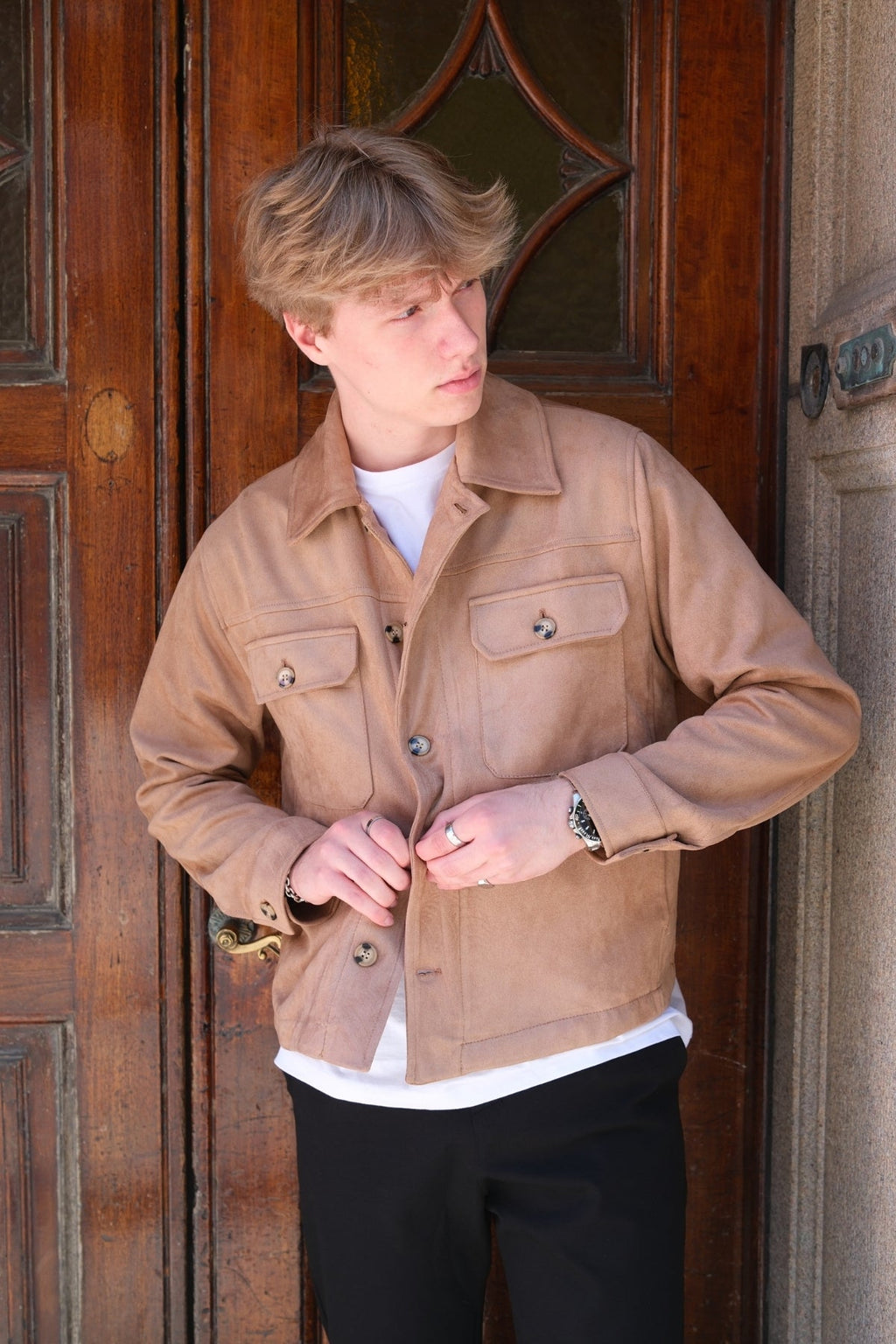 Callum Jacket - Sand
