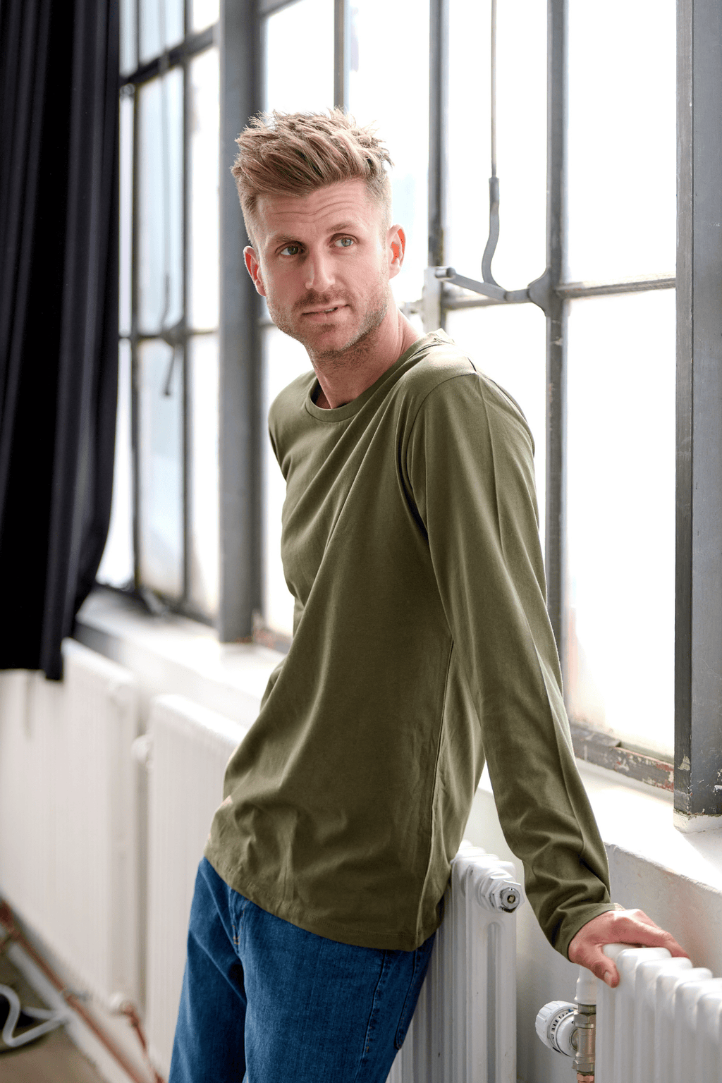 Basic Long Sleeve T -Shirt - Package Deal (7 τεμ.)