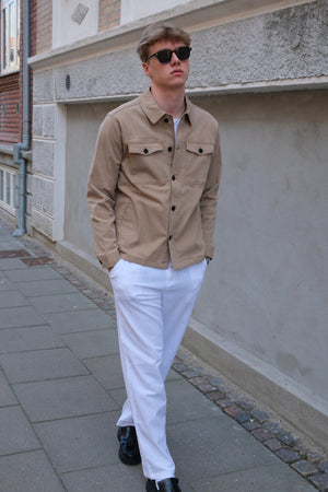 Linen Pants - White