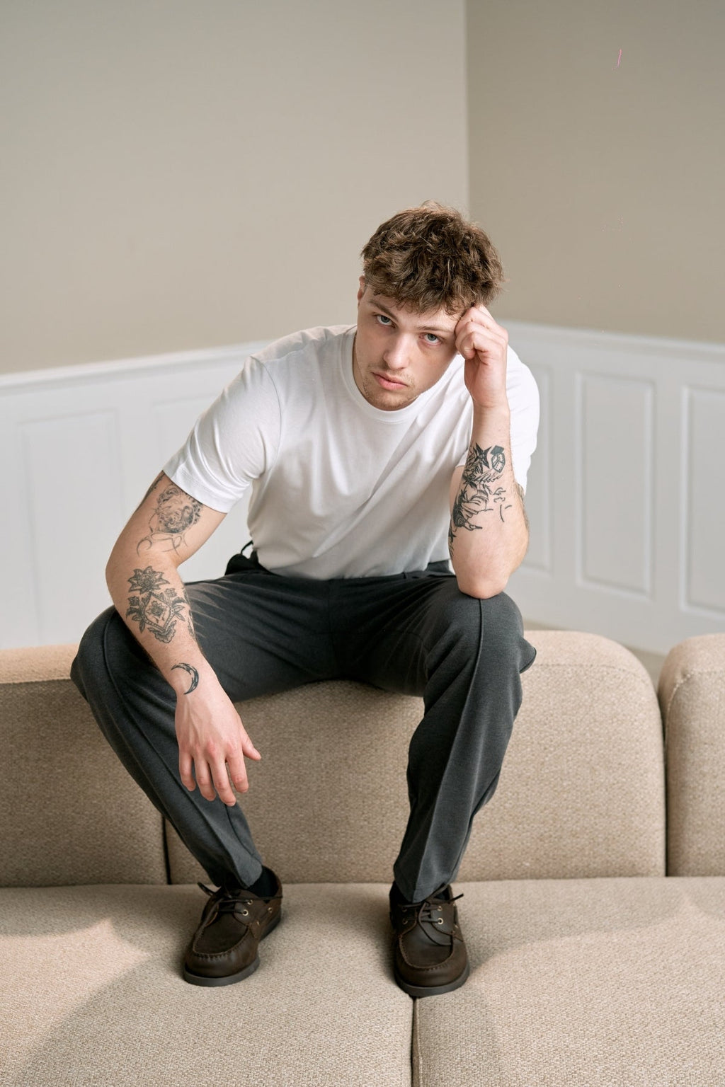 Performance Pants Χαλαρή εφαρμογή - κάρβουνο