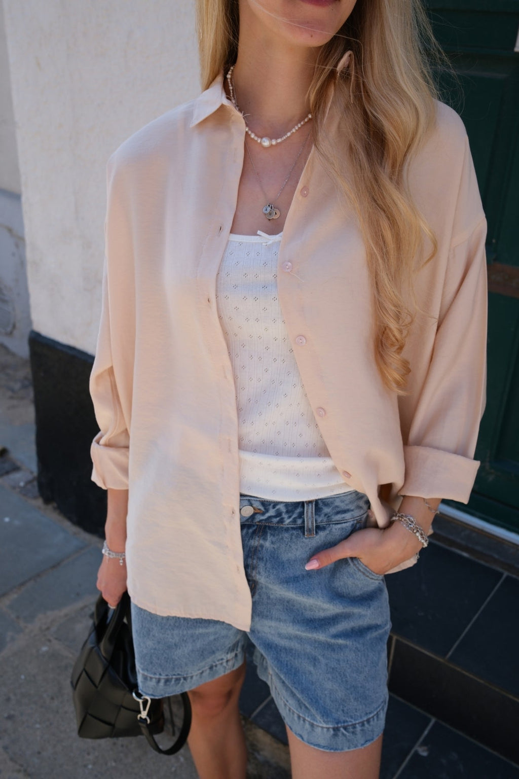 Mia Shirt - μπεζ