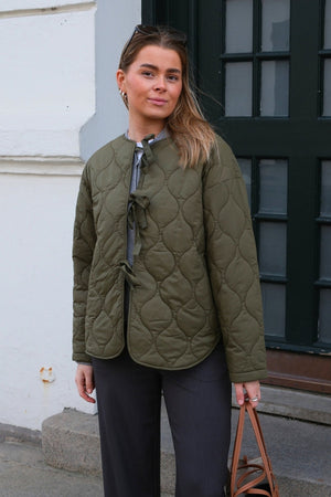 Sabine LS Quilted Jacket - Πράσινο τουφέκι