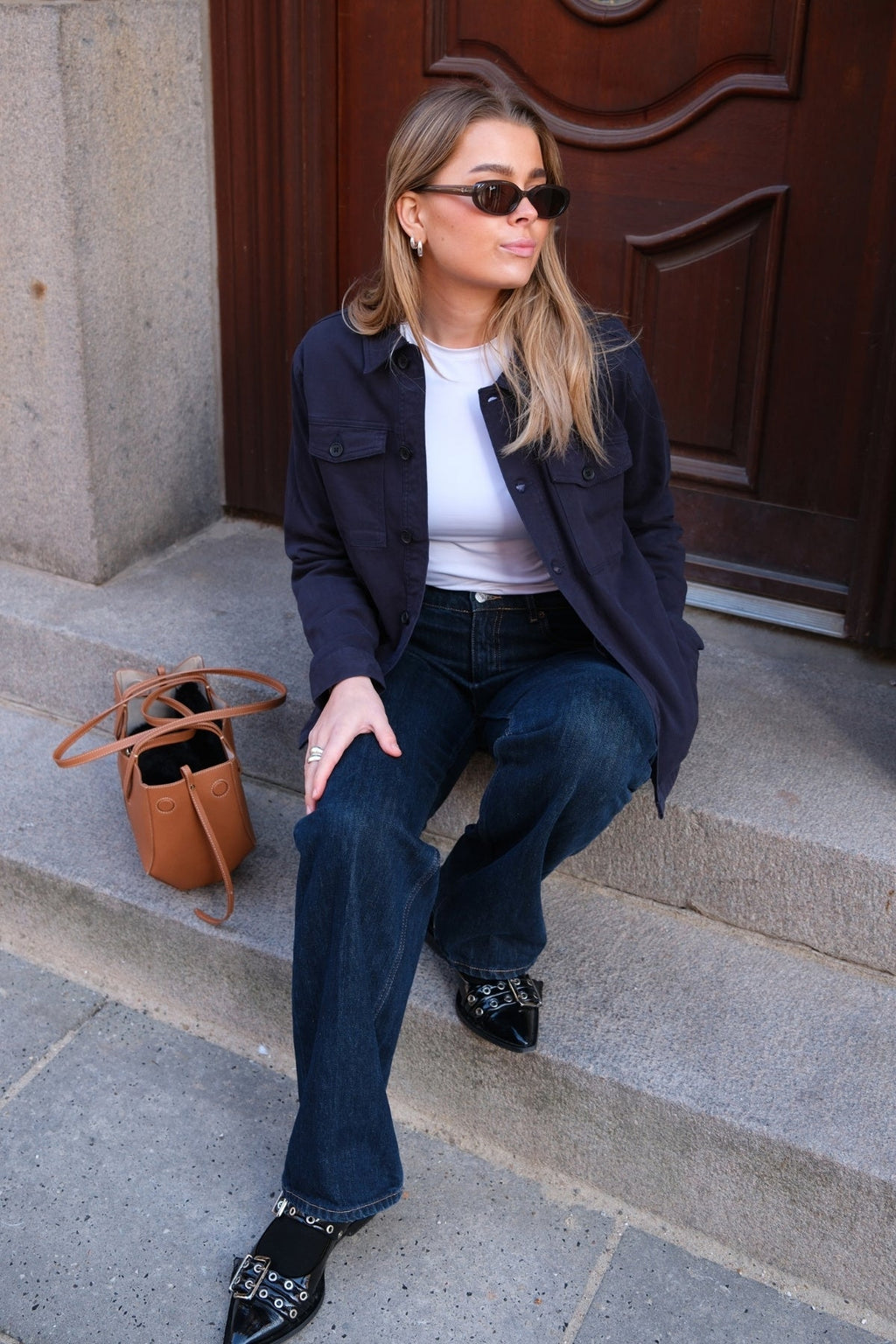 Twill Overshirt - Πολεμικό Ναυτικό