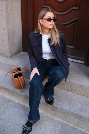 Twill Overshirt - Πολεμικό Ναυτικό