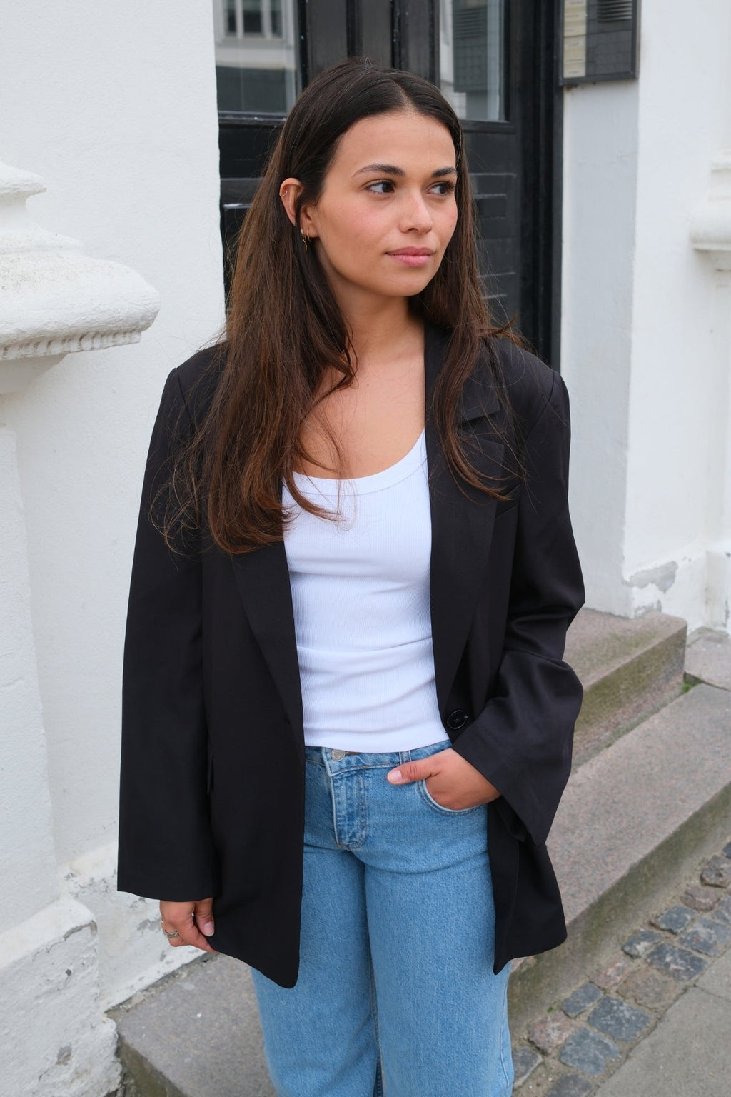 Oversized Blazer - Black