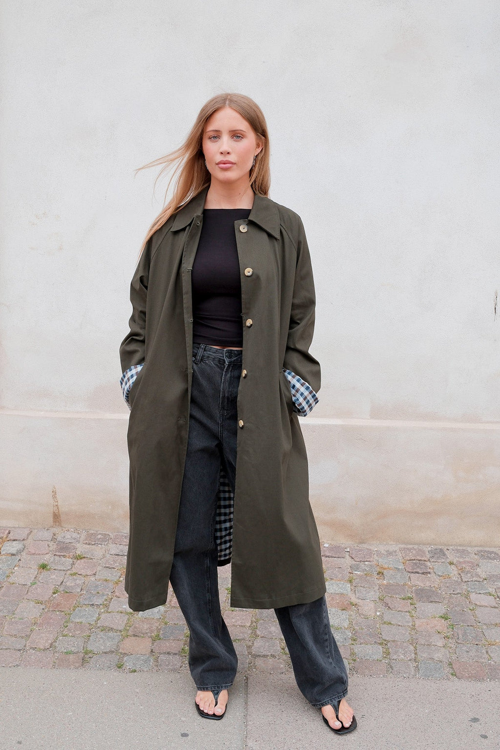 Livia Trenchcoat - Olive