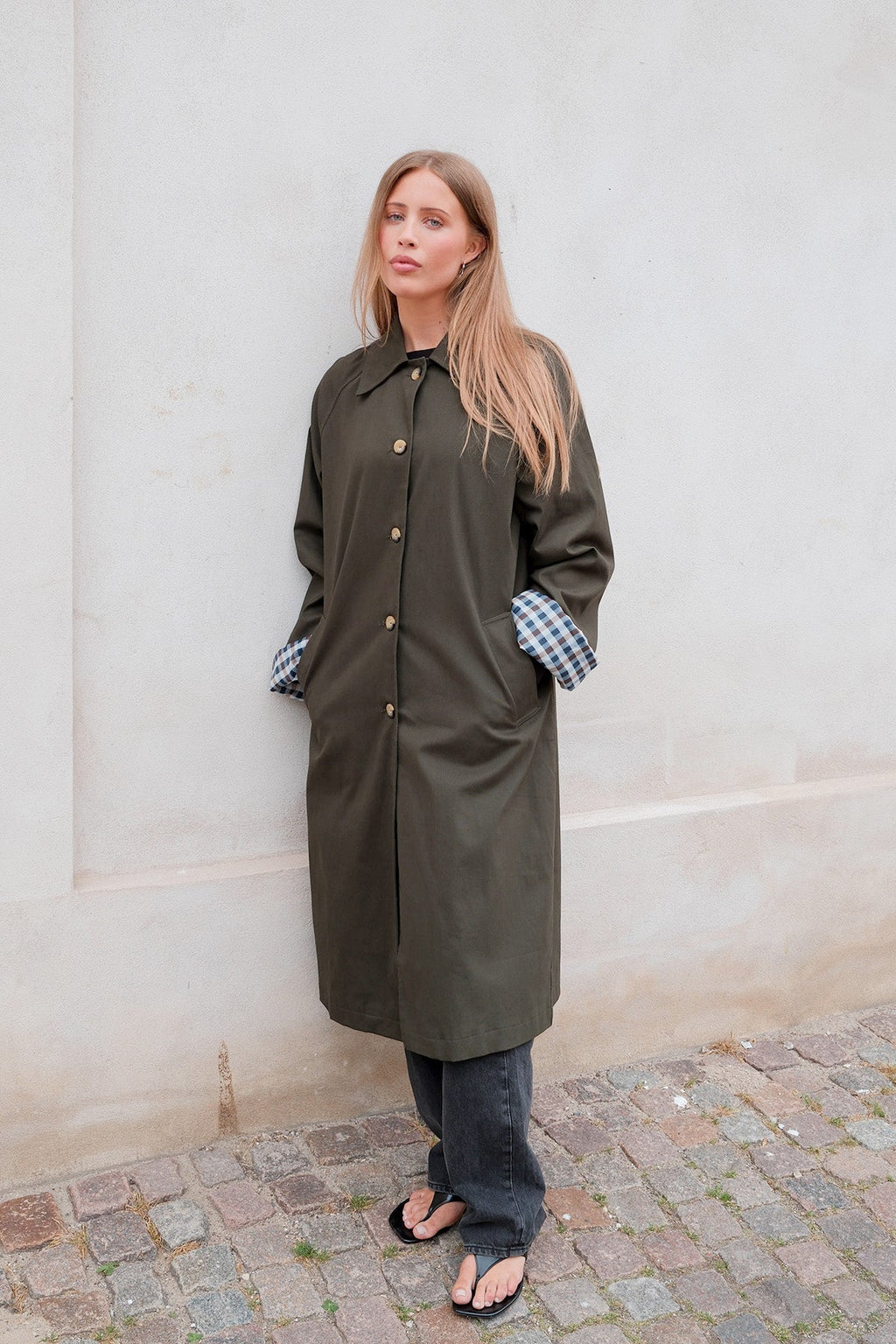 Livia Trenchcoat - Olive