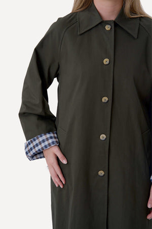 Livia Trenchcoat - Olive