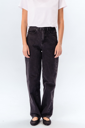 The Original Performance Loose Jeans - Washed Black Denim
