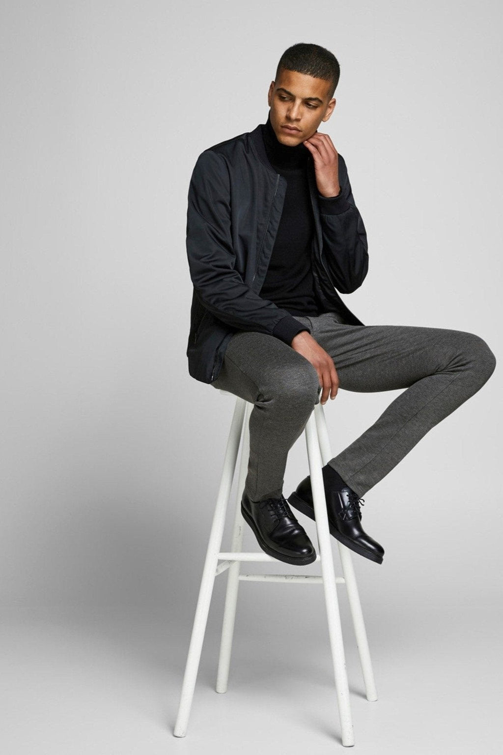 Μάρκο Φιλ Pants - Σκούρο γκρίζο