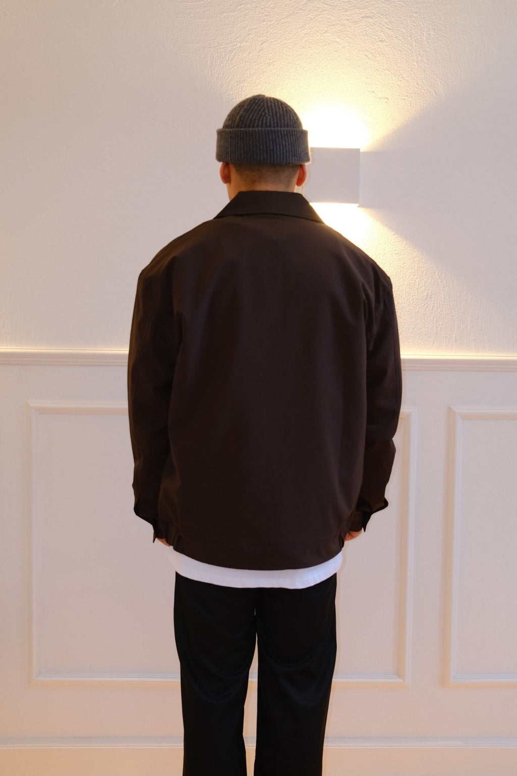 Milan Zipper Jacket - Khaki