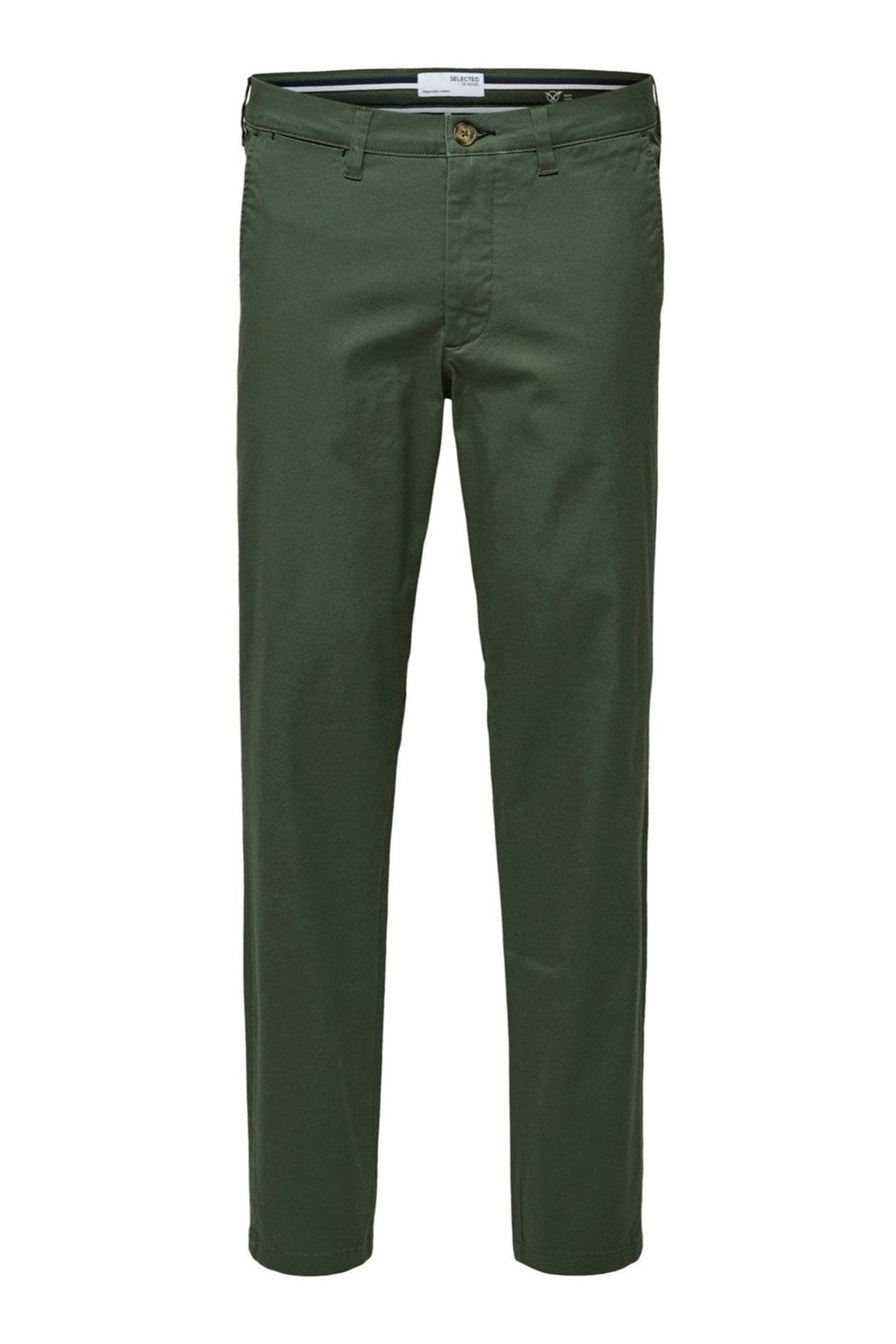 Miles Flex Chino Pants - χάλκινο πράσινο (οργανικό βαμβάκι)