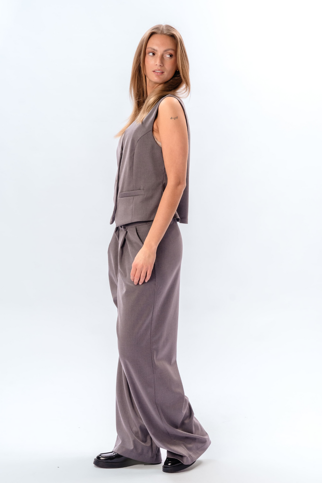 Ναντία Pants - σκούρο γκρι