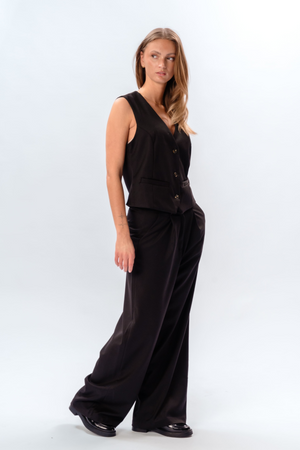 Γιλέκο Nadia - Μαύρο