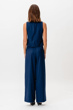 Nadia vest and pants (Navy) - Package deal