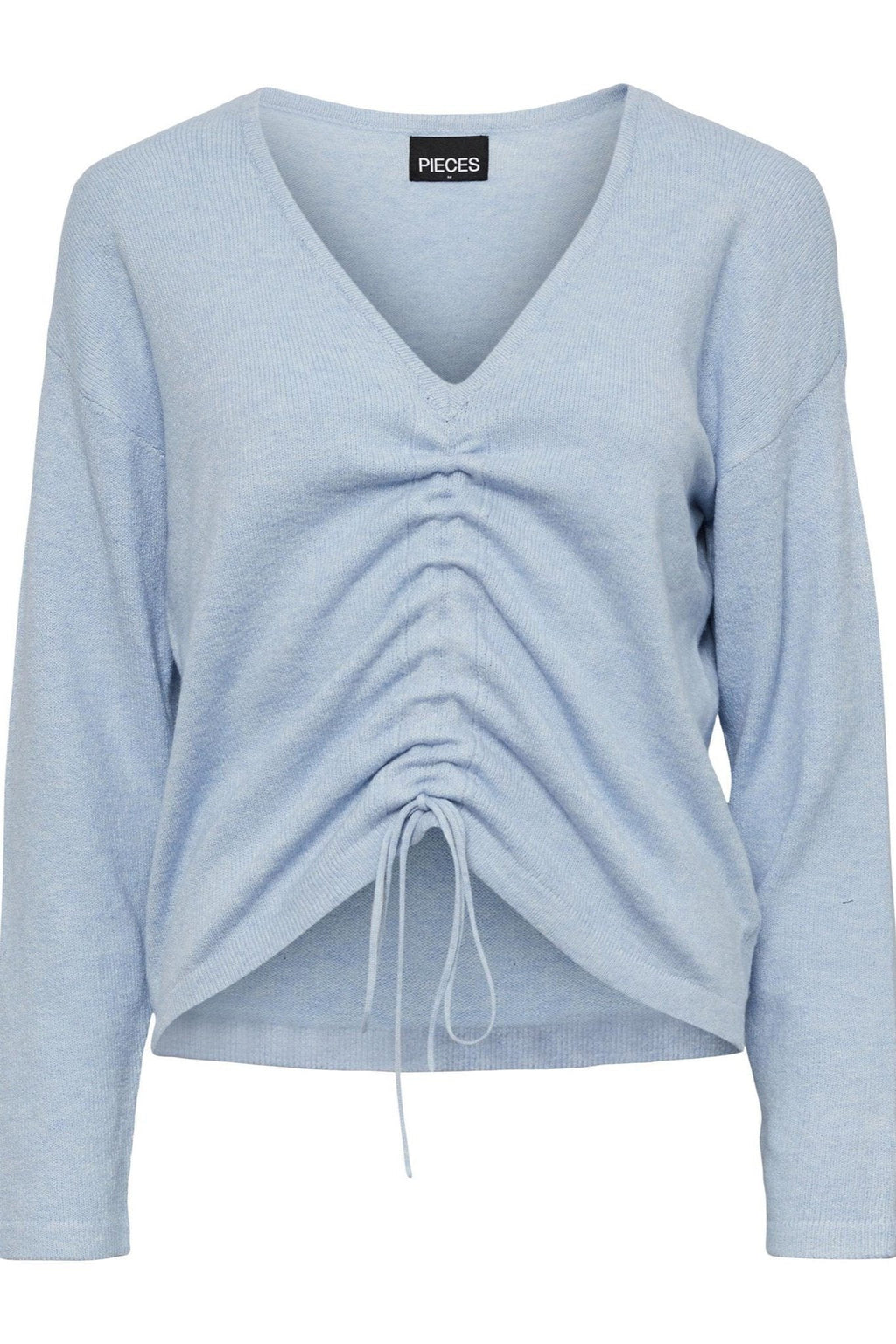 Nandi V -Neck Knit - Kentucky Blue