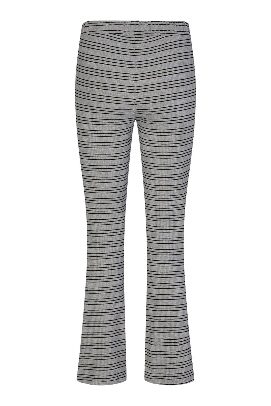 Natalia Flair Pants - Gray Gold Lurex