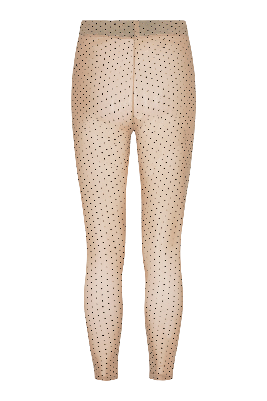 Nilla Geggings - Nude Black Dot