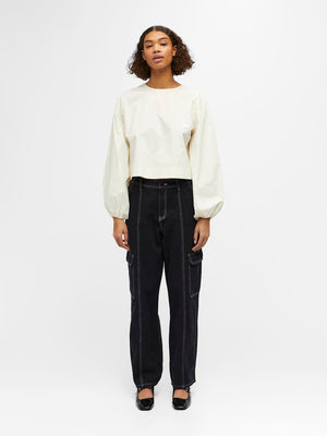 Gala Longed Top - Cloud Dancer