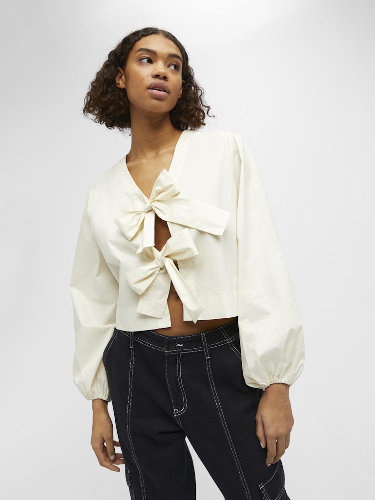 Gala Longed Top - Cloud Dancer