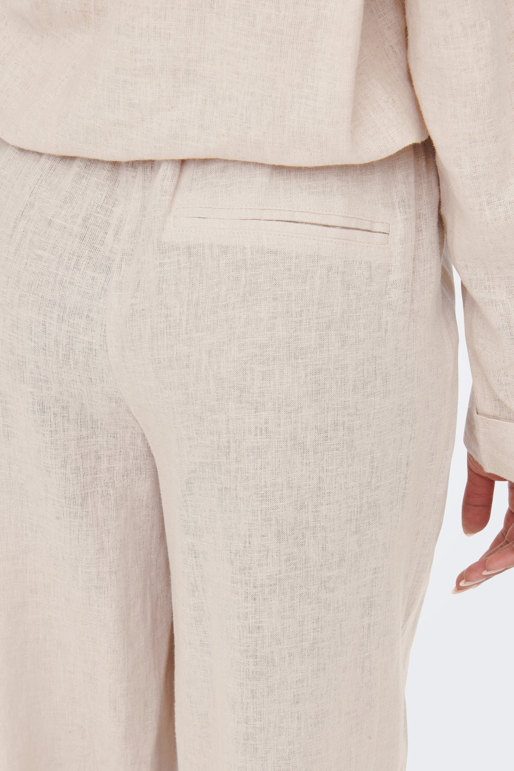 Λινάρι Tokyo Pants - Σελήνη