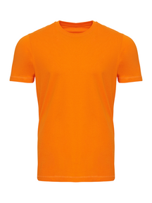 Organic Basic T-shirt - Orange