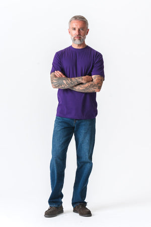 Υπερμεγέθη μπλουζάκι - μοβ