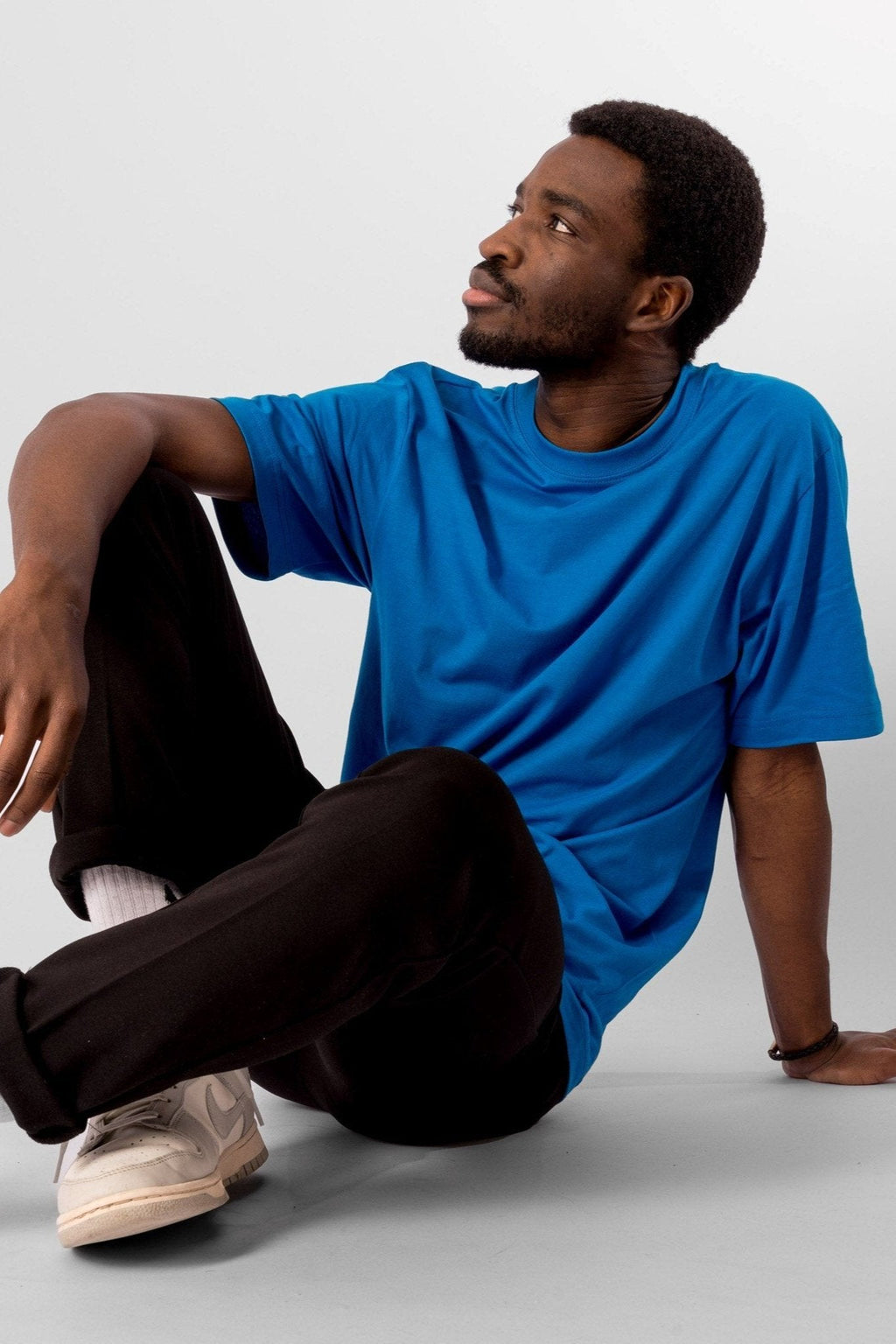 Υπερμεγέθη μπλουζάκι - τυρκουάζ μπλε