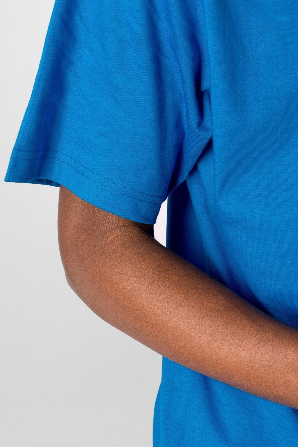 Υπερμεγέθη μπλουζάκι - τυρκουάζ μπλε