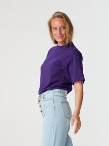 Oversized t-shirt - Violet