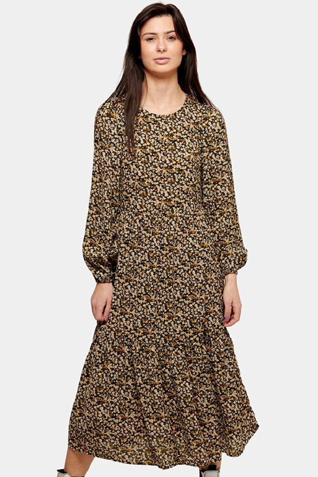 Pals Floral Dress - Μαύρο ανθισμένο