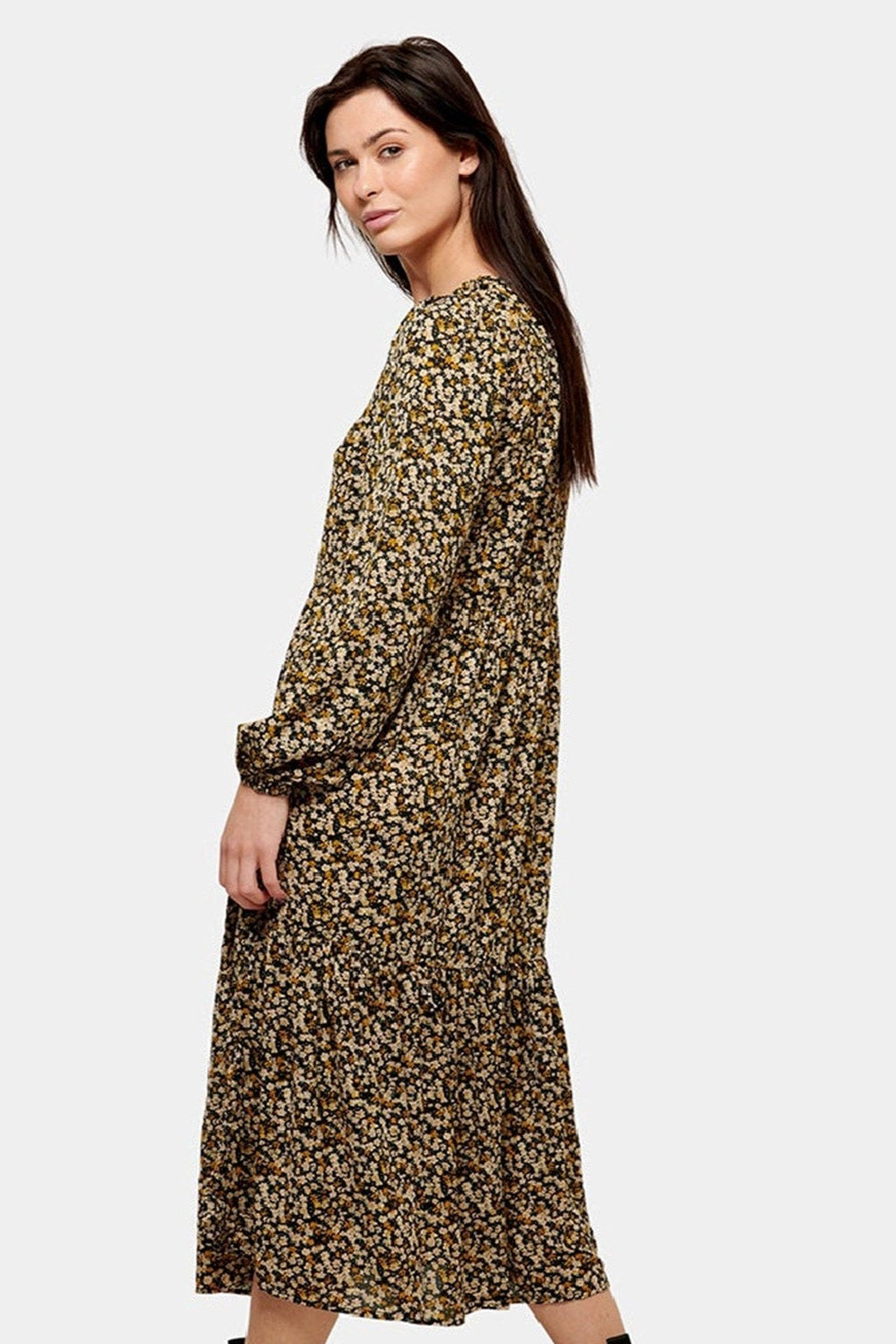 Pals Floral Dress - Μαύρο ανθισμένο