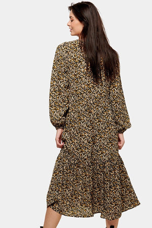 Pals Floral Dress - Μαύρο ανθισμένο