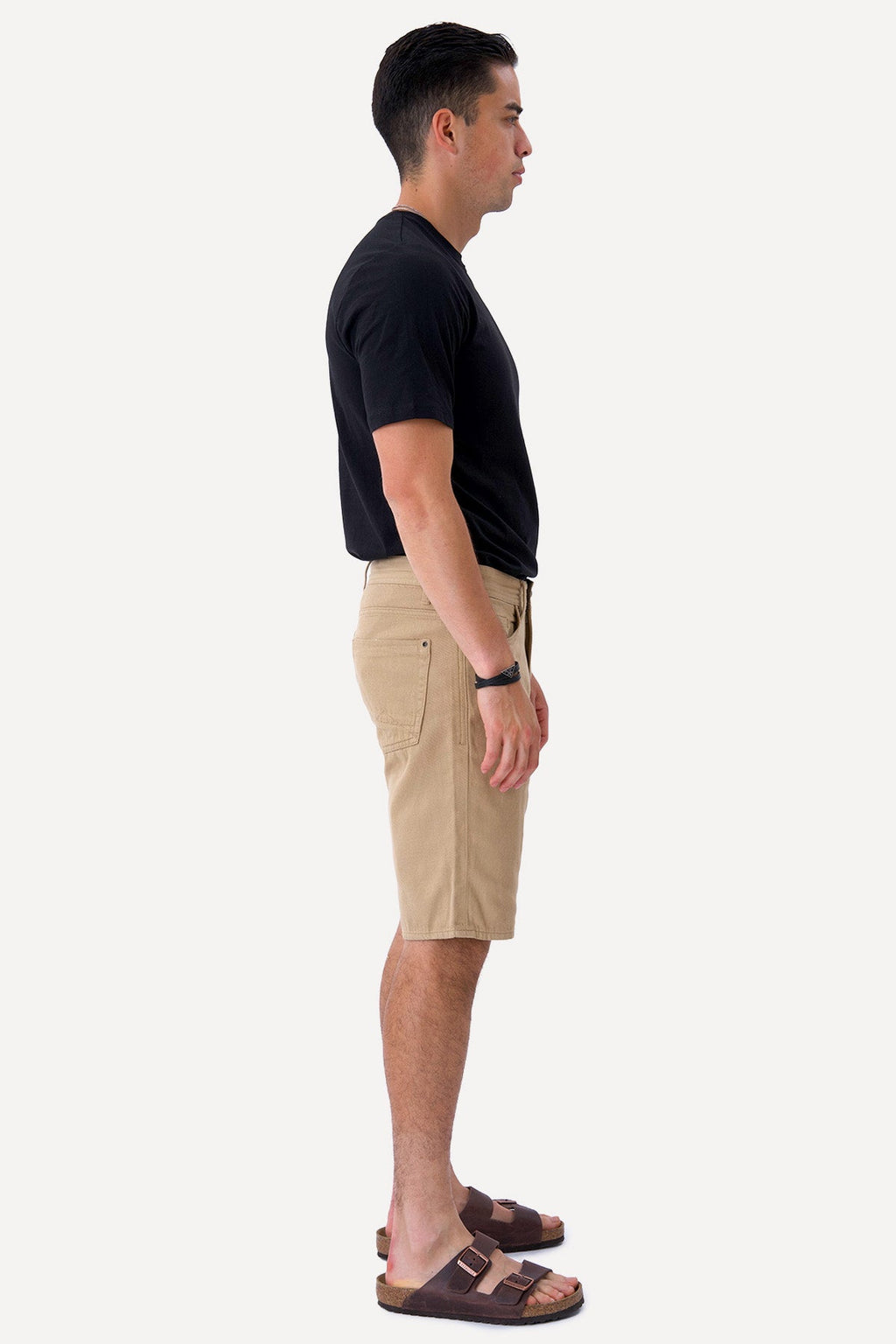 Philip Denim Shorts - Beige