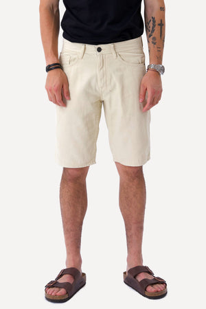 Philip Denim Shorts - Sand