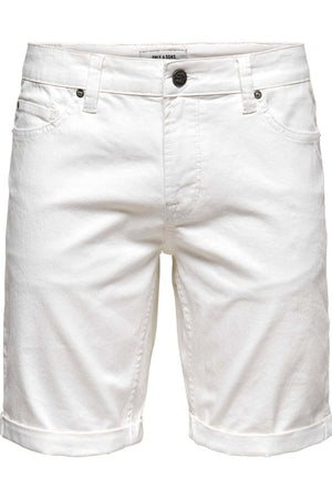 Ply Stretch Shorts - White