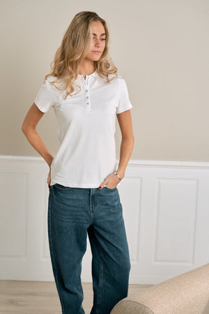 Πόλο πουκάμισο - Λευκό